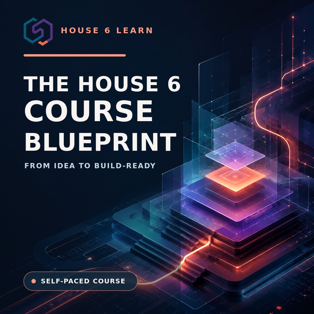 The House 6 Course Blueprint